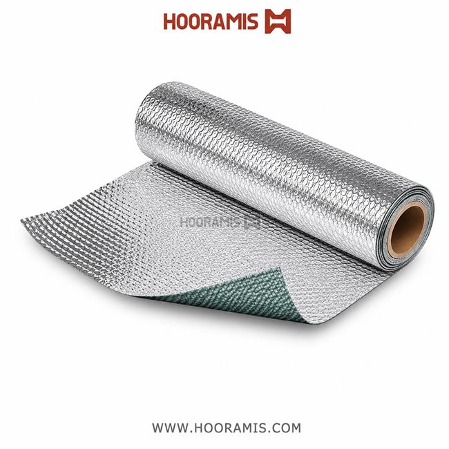  پارچه فویلدار 3 میلی متری (3mm fireproof fabric with foil)